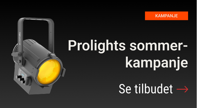 Prolights sommerkampanje Prostage